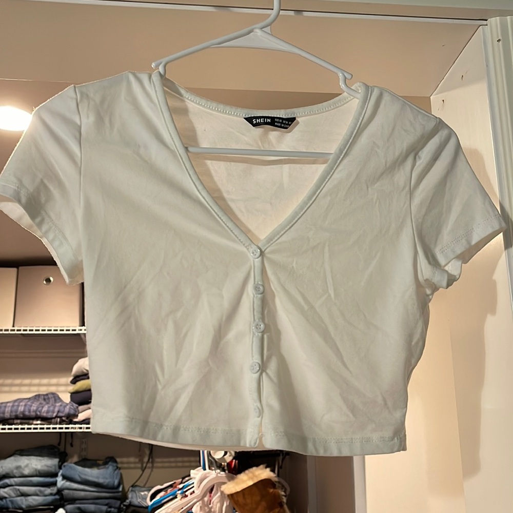 SHEIN cropped shirt